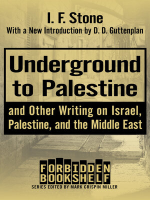 cover image of Underground to Palestine